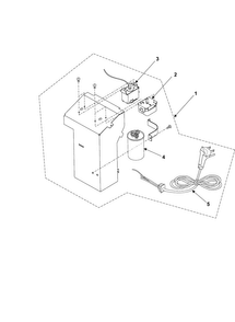 Control Assembly Diagram and Parts List for AW05280K XAA Samsung Air Conditioner