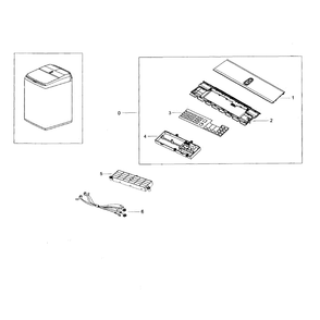 Part Location Diagram of MCR66806901 LG DECOR,TRAY