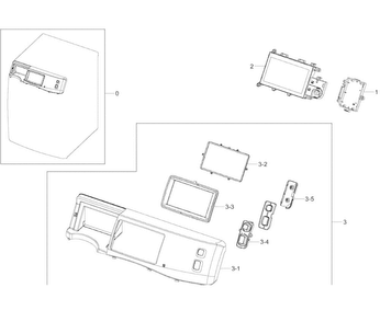Part Location Diagram of DC92-01100A Samsung Washer Electronic Control Board