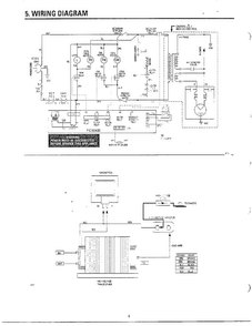 Wiring Diagram Diagram and Parts List for MC6566W XAA Samsung Microwave