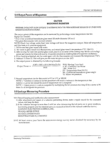 Alignment And Adjustments Page 3 Diagram and Parts List for MW4371G XAA Samsung Microwave