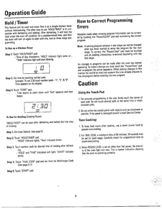 Operation Guide Page 5 Diagram and Parts List for MW3580T XAA Samsung Microwave