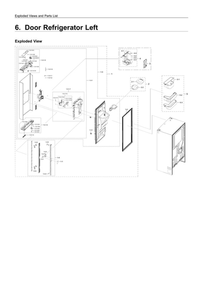 Part Location Diagram of DA97-16034F Samsung Assy case dispenser