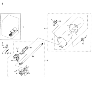 Duct And Burner Diagram and Parts List for DV50K8600GV A3-0001 Samsung Dryer