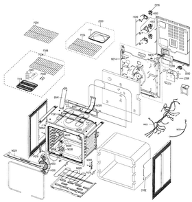 Part Location Diagram of DG97-00121C Samsung Assembly HOLDER PCB SUB;FTQ3