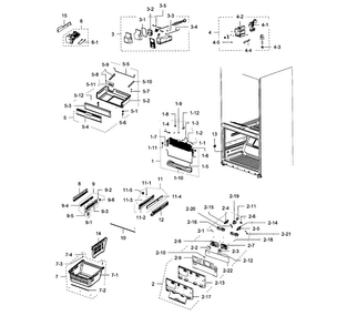 Part Location Diagram of DA62-03154A Samsung PIPE-WATER LINE;AW33,LLD