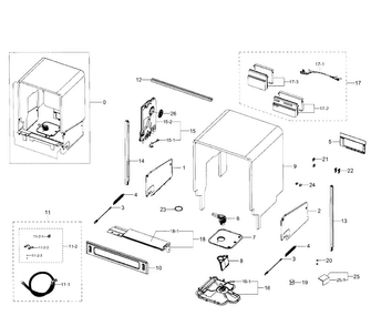 Part Location Diagram of DD90-00485E Samsung Accessory