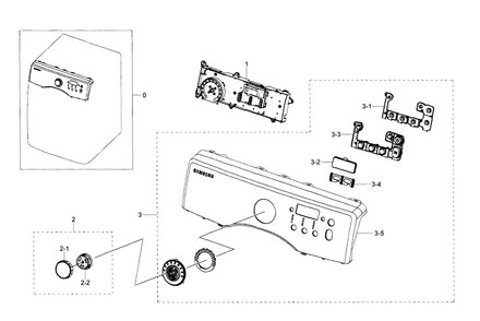 Part Location Diagram of DC92-00737B Samsung Sub Pcb Assembly