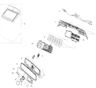Part Location Diagram of DC97-17390J Samsung Assembly S.panel Control