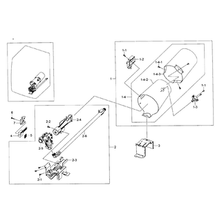 Heater Assy Diagram and Parts List for DV231AGW XAA-0001 Samsung Dryer