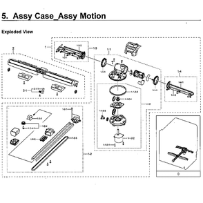 Part Location Diagram of DD62-00153A Samsung Nozzle Connector