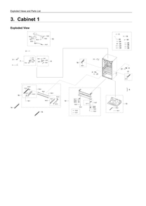 Part Location Diagram of DA61-08813A Samsung Rail-slide low l