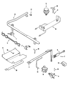 Part Location Diagram of 707113 Samsung Screw