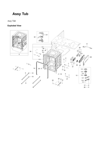 Part Location Diagram of DD67-00207A Samsung Heat Fan Cap