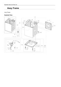 Part Location Diagram of DC97-20103J Samsung Base Assembly
