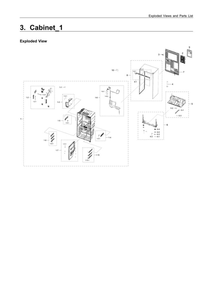 Part Location Diagram of DA96-01179A Samsung Assembly wire harness-main