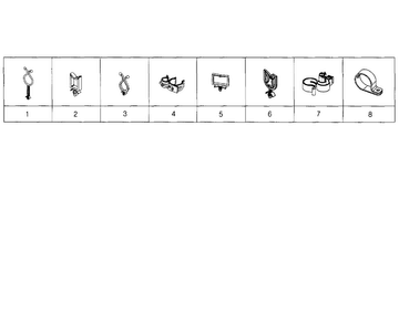 Wire Holder Diagram and Parts List for WF511ABR XAA-0004 Samsung Washer