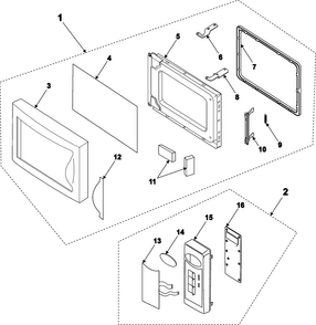 Part Location Diagram of DE61-80002A Samsung HINGE-UPPER;WHT,SSEC,T2.