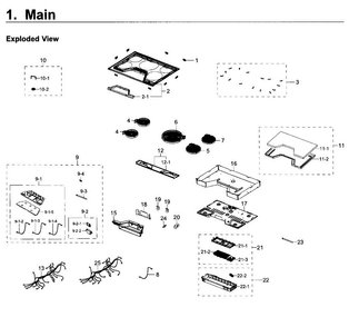 Part Location Diagram of DE60-60030A Samsung PIN-STAPLE;-,-,-,-,-,-,-