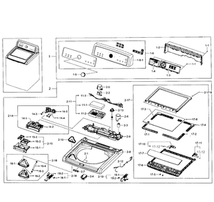 Part Location Diagram of DC92-00618J Samsung Main Power Control Board Assembly