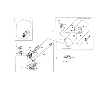 Duct & Burner Diagram and Parts List for DV5471AGP XAA-0002 Samsung Dryer