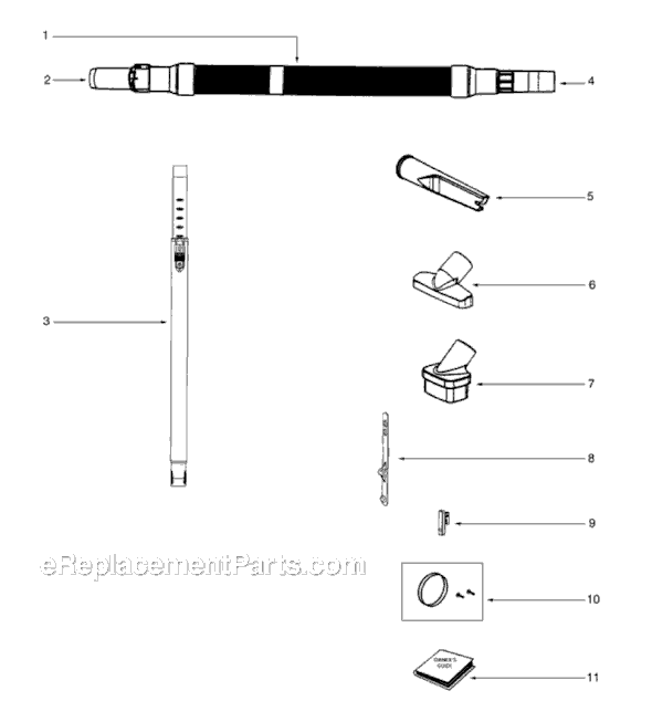 Page A Diagram and Parts List for SC4580BT  Sanitaire Upright Vacuum