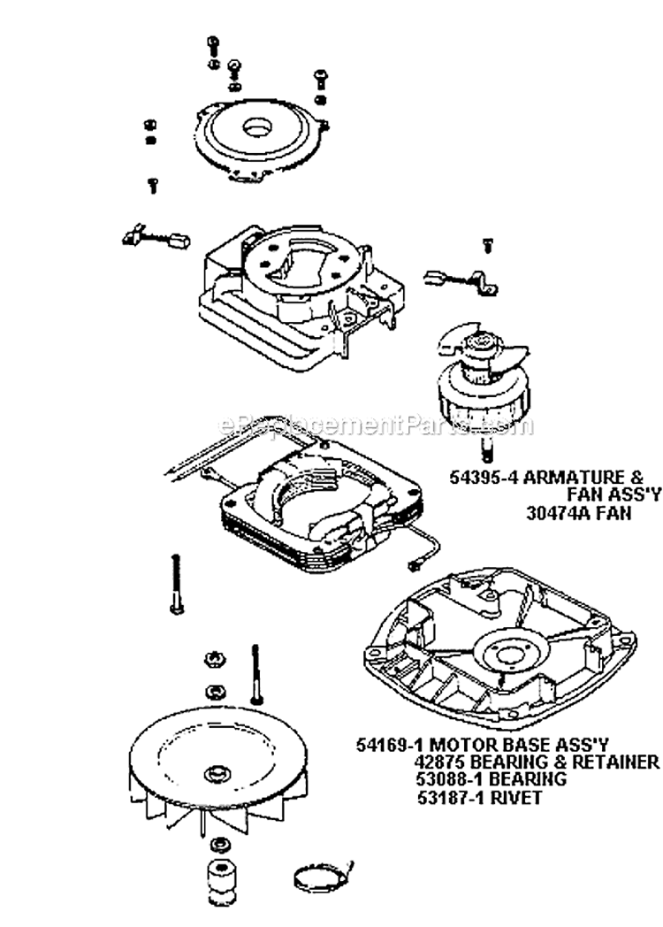 Page D Diagram and Parts List for SC899E-1  Sanitaire Upright Vacuum
