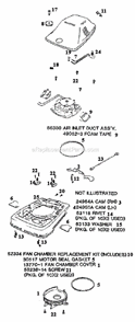 Page A Diagram and Parts List for S654A  Sanitaire Upright Vacuum