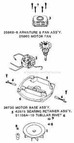 Page B Diagram and Parts List for S654B  Sanitaire Upright Vacuum
