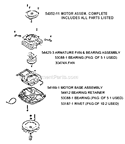 Page D Diagram and Parts List for S661D  Sanitaire Upright Vacuum