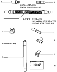 Page A Diagram and Parts List for SC4580AT-2  Sanitaire Upright Vacuum