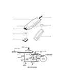 Part Location Diagram of 49461B-4SV Sanitaire Hardware Package - Comm Uprig
