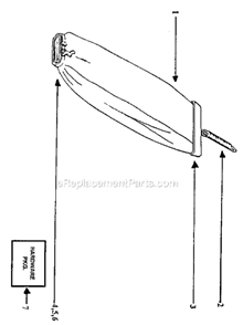 Page A Diagram and Parts List for SC684F-2  Sanitaire Upright Vacuum