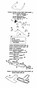 Part Location Diagram of 76334 Sanitaire Furniture Guard Assembly