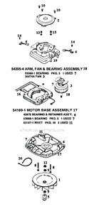 Page E Diagram and Parts List for SC887B-1  Sanitaire Upright Vacuum