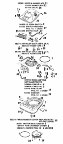 Part Location Diagram of 56379SV Sanitaire Duct Assembly