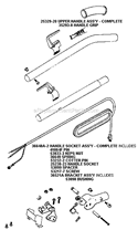 Page C Diagram and Parts List for SC899E-1  Sanitaire Upright Vacuum