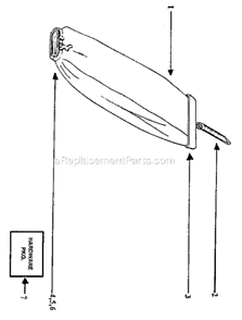 Page A Diagram and Parts List for SC899E-2  Sanitaire Upright Vacuum