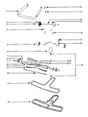 Page E Diagram and Parts List for SC899E-3  Sanitaire Upright Vacuum