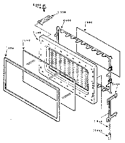 Part Location Diagram of 10360 Kenmore Panel