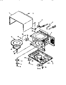 Part Location Diagram of 15901 Sanyo Appl. switch