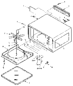 Part Location Diagram of 10378 Kenmore Panel