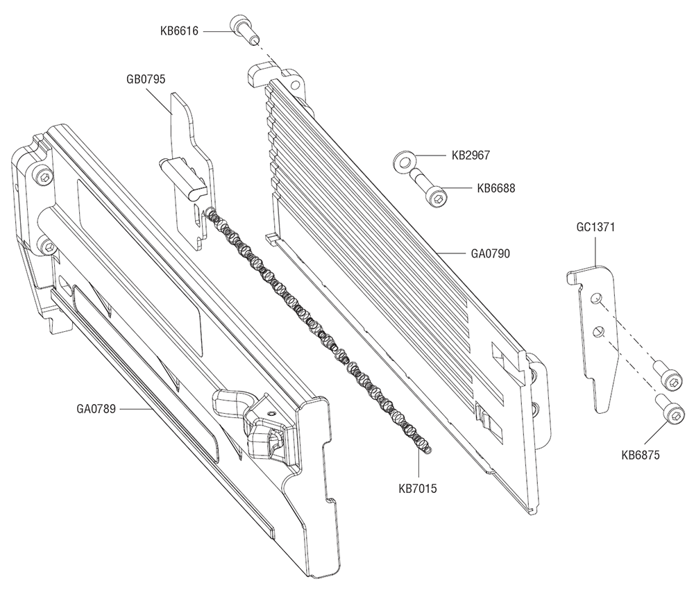 Fig-1 Diagram and Parts List for F-16XP 10N0001N Senco Nailer