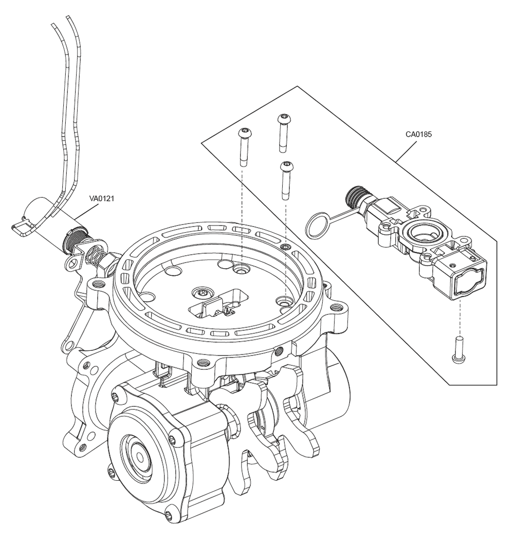 Fig-4 Diagram and Parts List for F-35FRHXP 10H0001N Senco Nailer