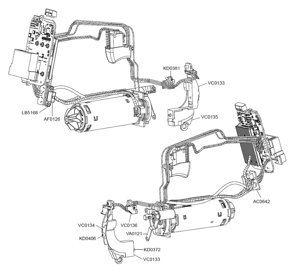 Fig-10 Diagram and Parts List for F-35XP 10G0001N Senco Nailer