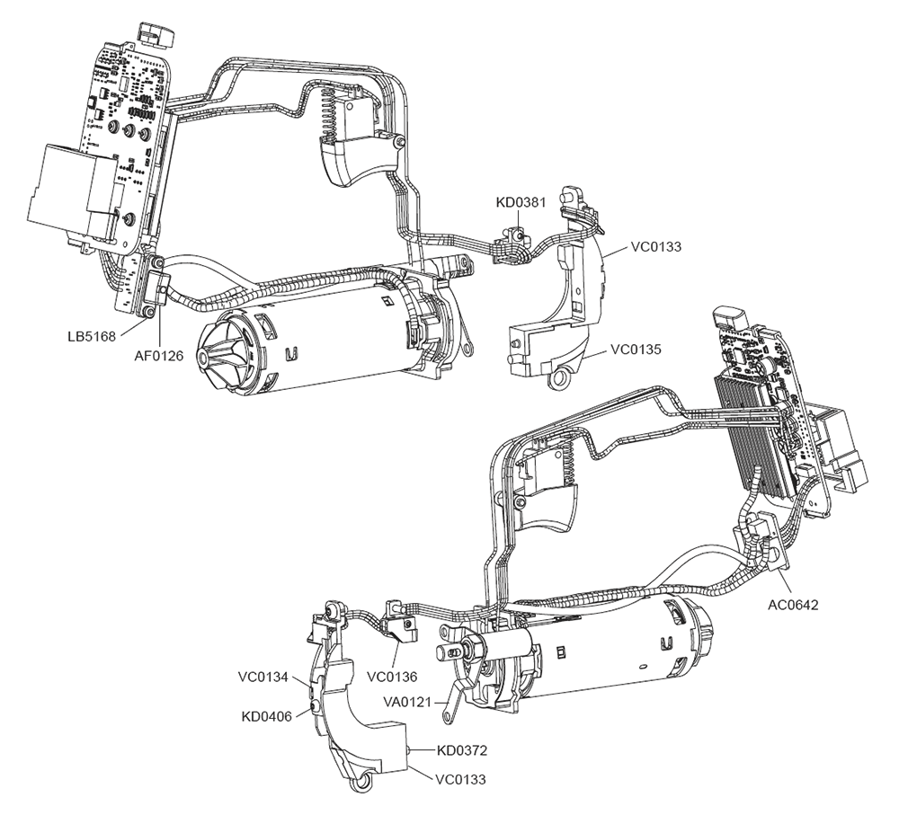 Fig-10 Diagram and Parts List for F-35FRHXP 10H0001N Senco Nailer