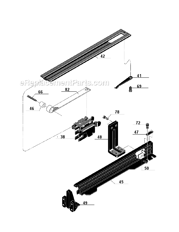 Page C Diagram and Parts List for M1 090001N Senco Nailer