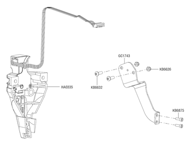Fig-6 Diagram and Parts List for F-18XP 10M0001N Senco Nailer