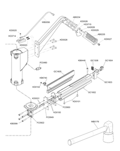 Part Location Diagram of PC0480 Senco Plugs