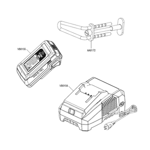 Fig-7 Diagram and Parts List for 10Y0001N F-LXP Senco Nailer